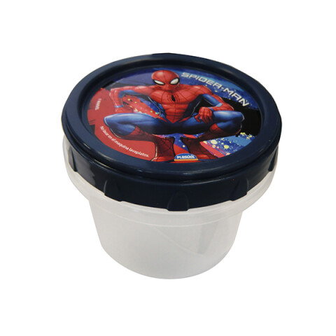 Pote Spiderman y Avengers 300 ml con Tapa Rosca 758