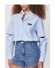 POLERA Celeste