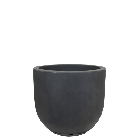 MACETA PLASTICO GRIS 27L
