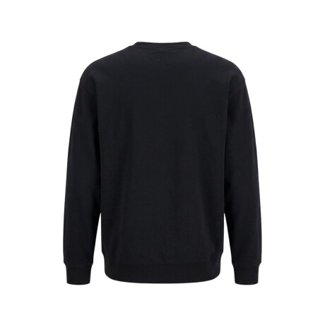 NEW BALANCE SMALL LOGO FRENCH TERRY CREW Black