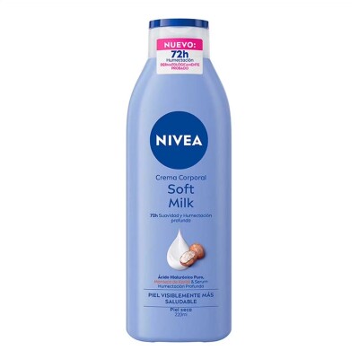 Nivea Body Milk Soft Piel Seca 220 Ml. Nivea Body Milk Soft Piel Seca 220 Ml.