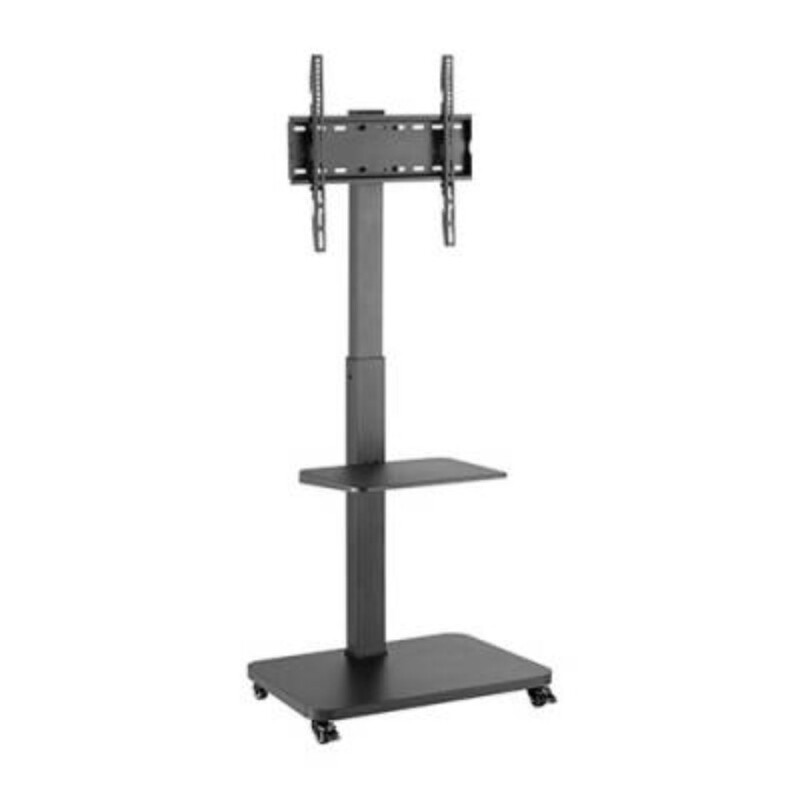 Soporte movil P/TV hasta 65” con estante FS32-44W Soporte movil P/TV hasta 65” con estante FS32-44W