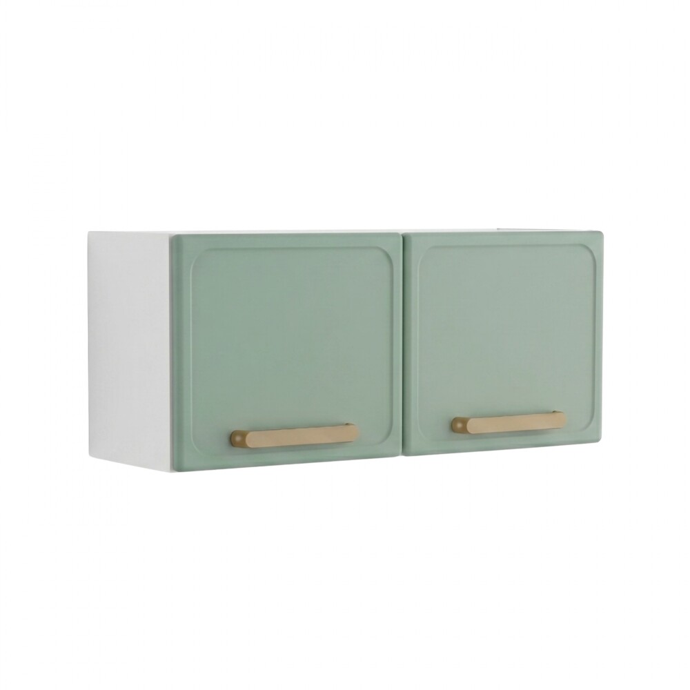 Aéreo 2 Puertas Bella Steel Verde