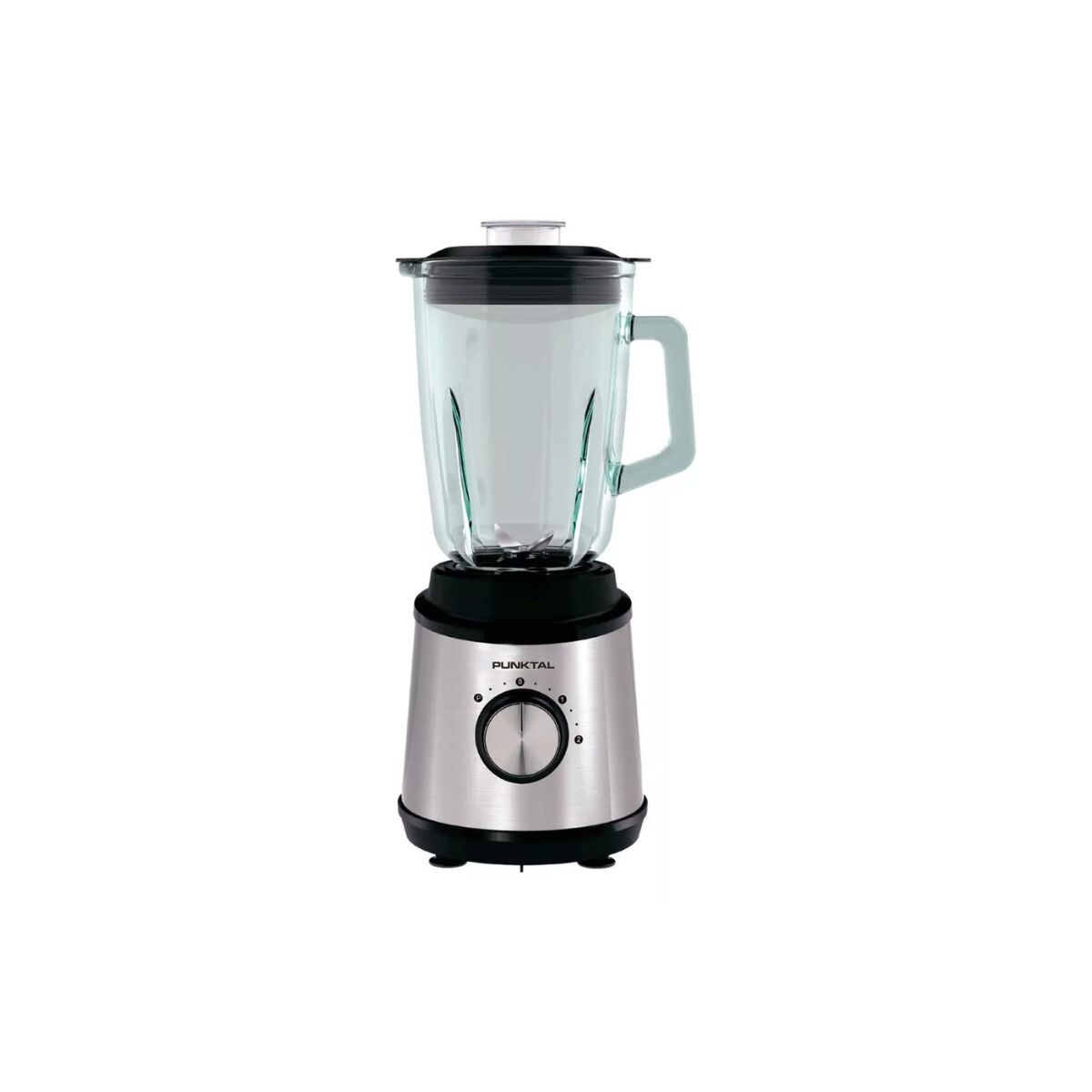 Pk_455 Licuadora 1.5 Lts 800w Jarra Vidrio Inox 2 Vel.+pulsador 