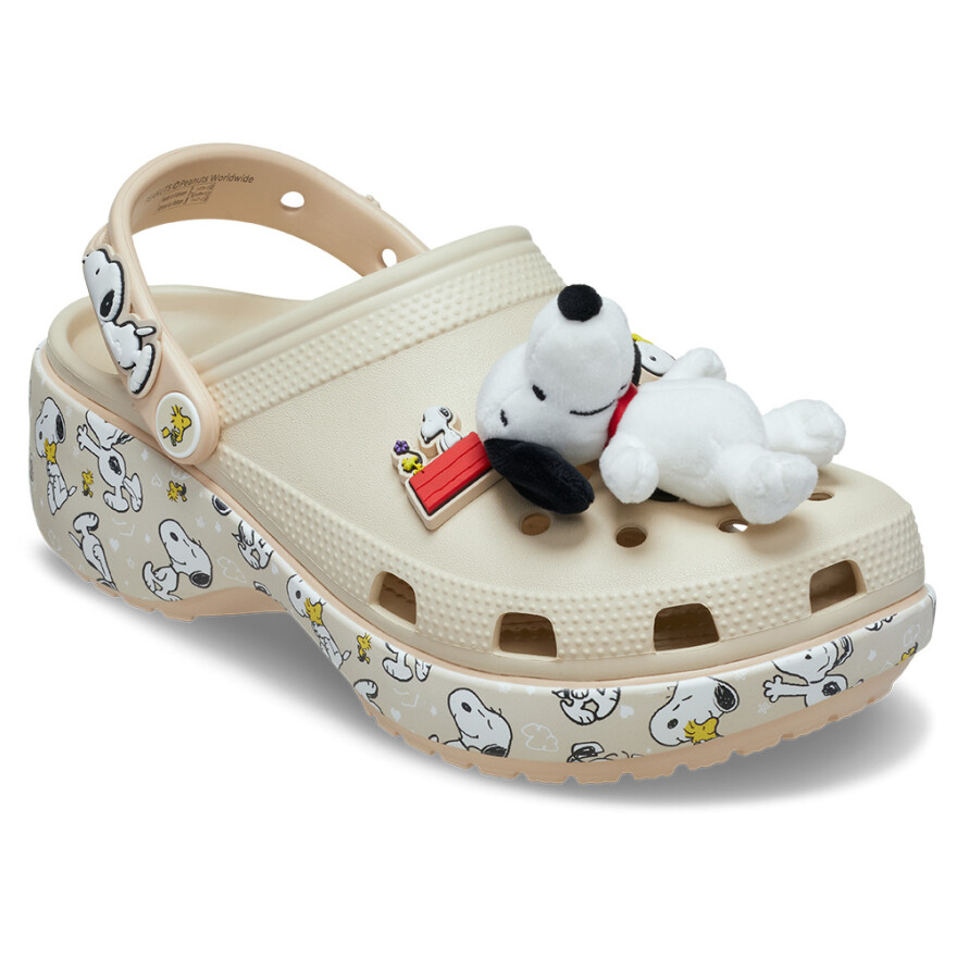 Plataforma Crocs Peanuts Classic Platform Clog W Mujer Multi
