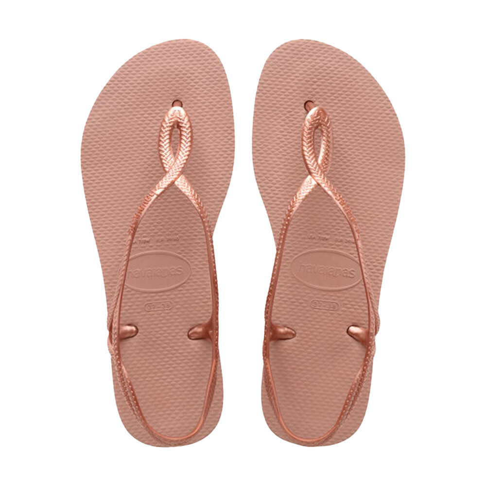 Sandalias Havaianas Elegance Print FC Mujer Arcilla Rosa