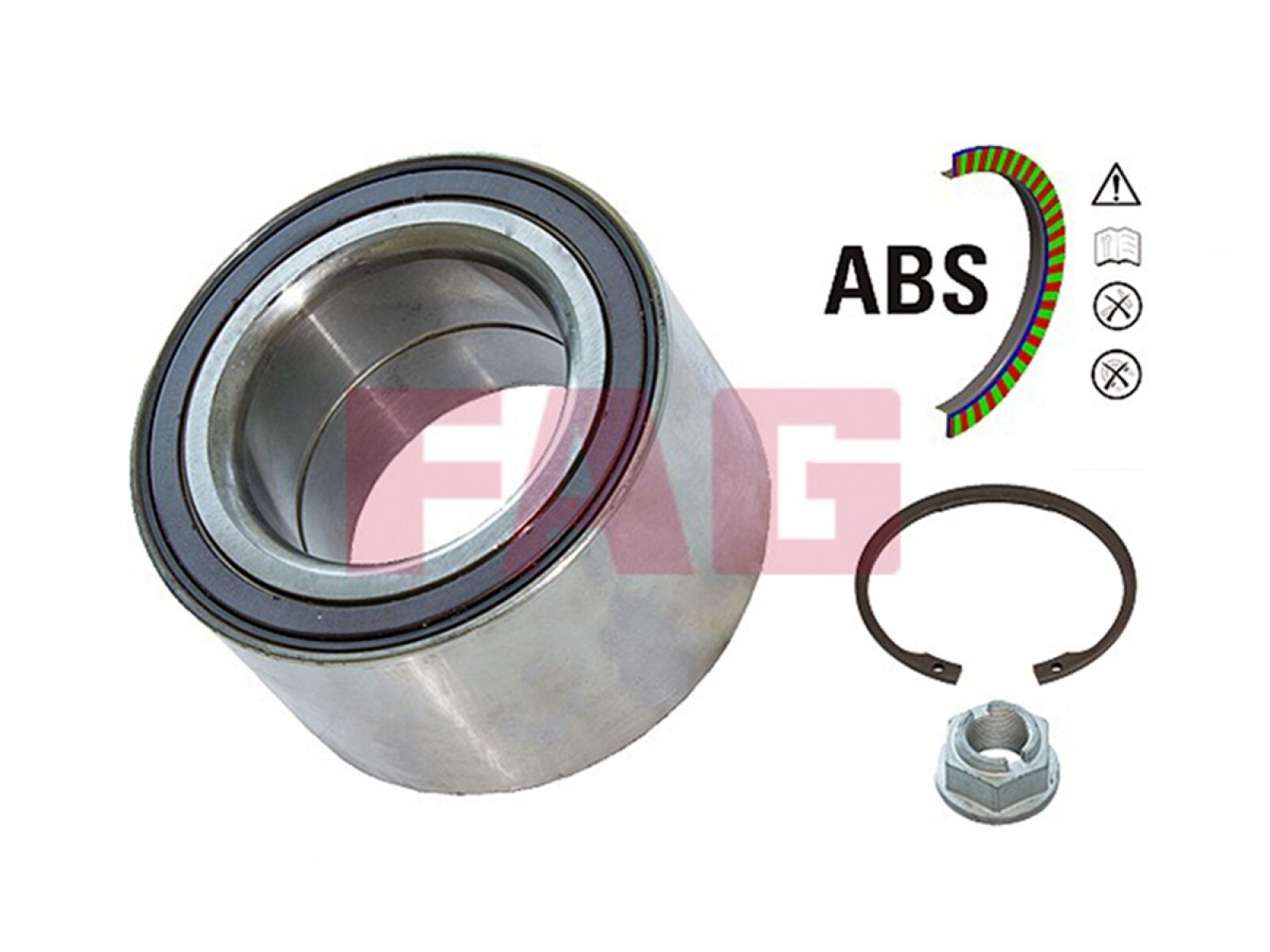 Rueda Del Rod Doble Hilera Ml280/Ml 350 07-25 int.Ø54xext.Ø90x50 