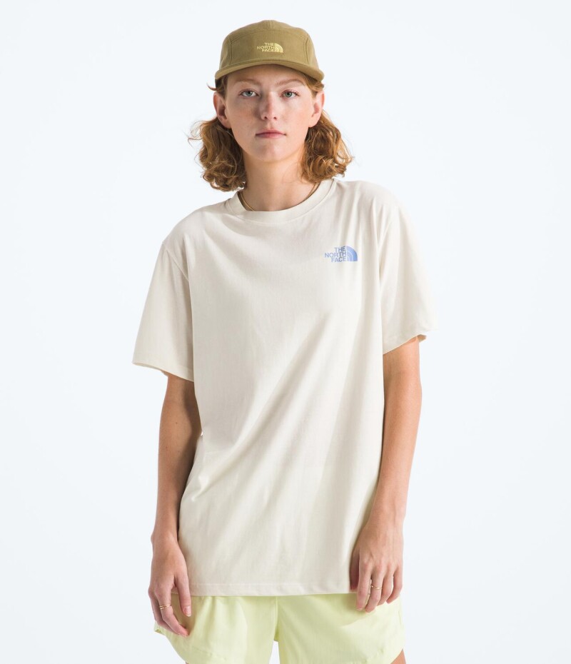 Remera All Day Beauty Relaxed Short Sleeve White Dune