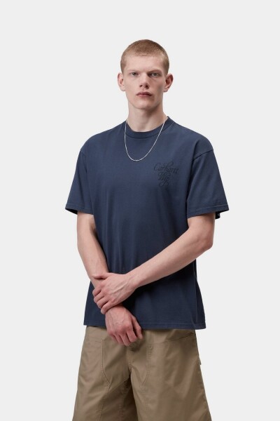 S/S Vestige T-Shirt Azul