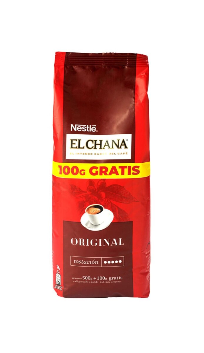 CAFE CHANA (BOLSA) 500GRS +100 GRS 