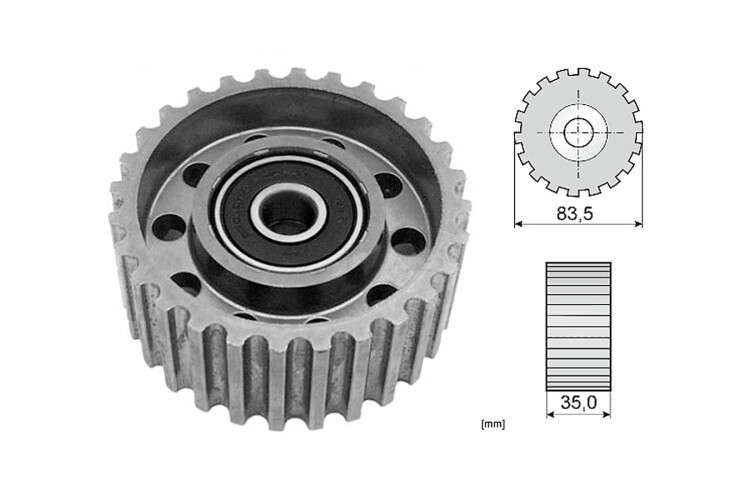Tensor Guía Correa Distribución Tensor Guía Correa Distribución