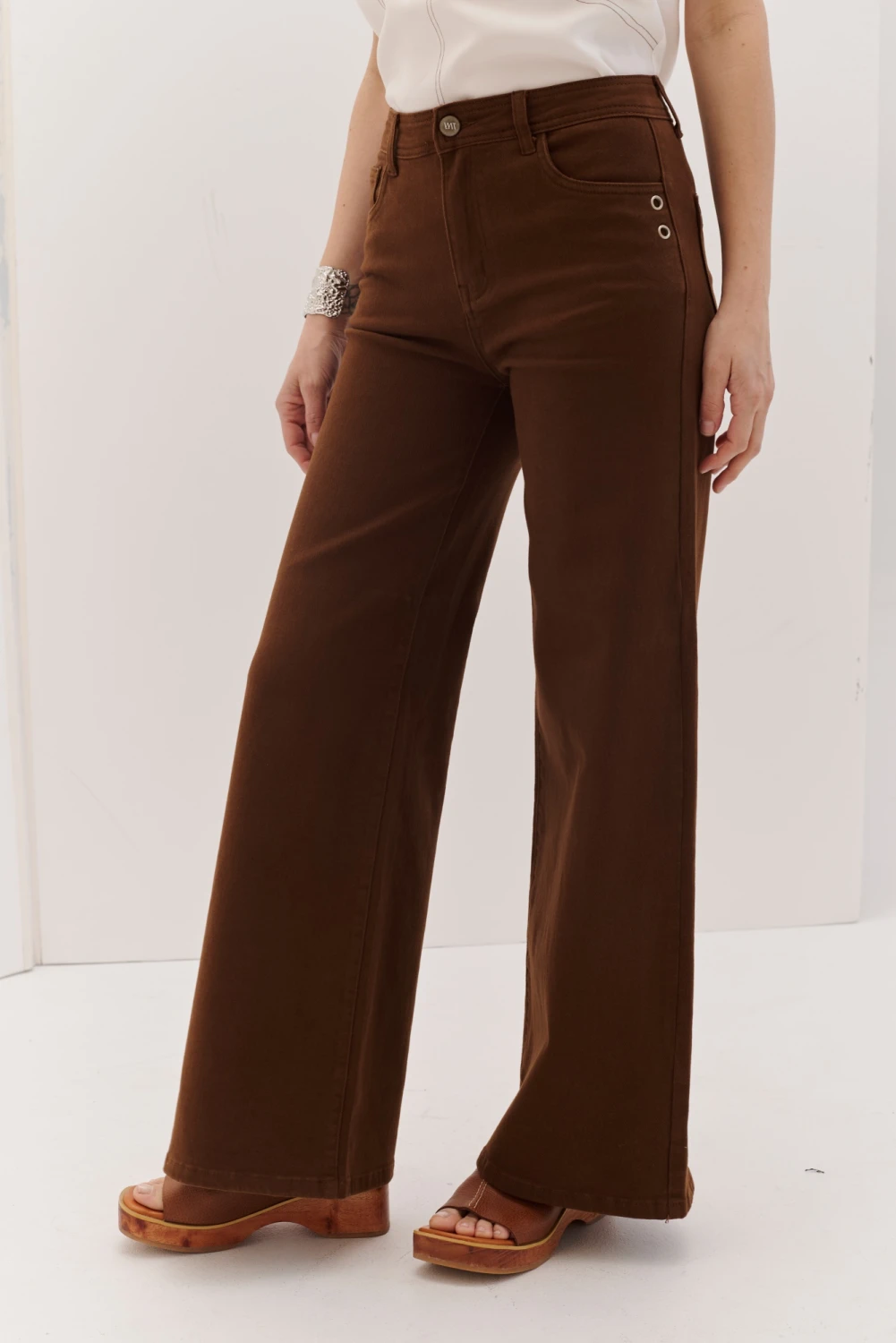 PANTALON ARO marron 5