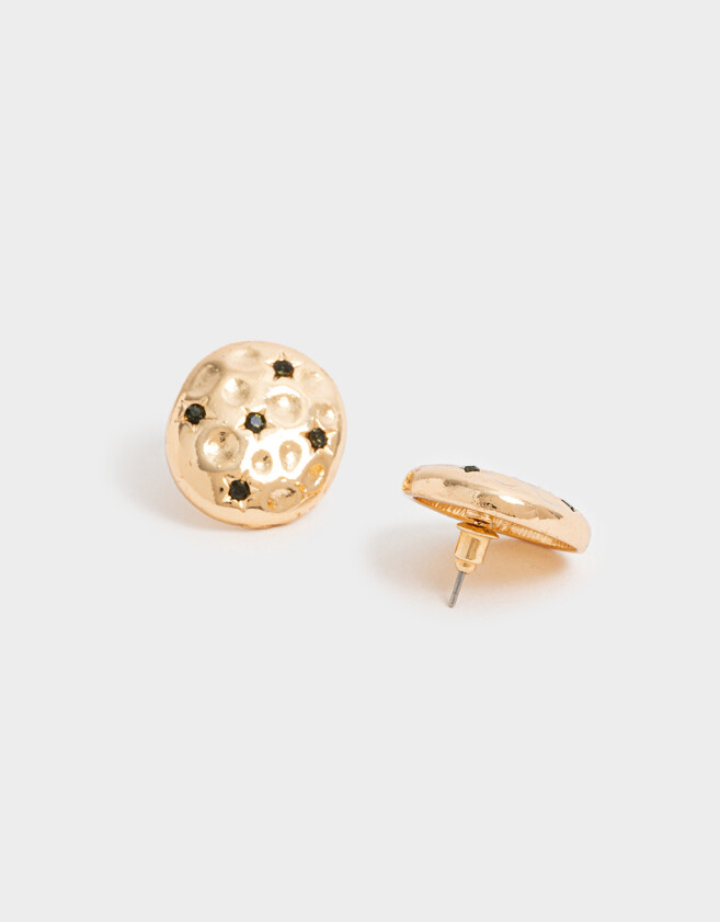 Aros Pasantes Limited Edition Aro Pasante Martillado - Dorado