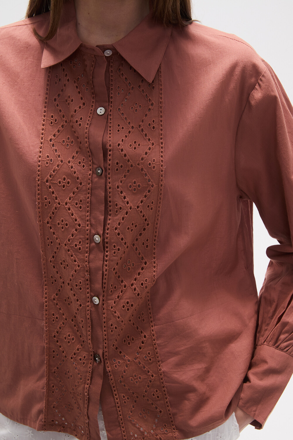 Camisa Brane Chocolate