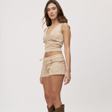 SHORT TORONTO Beige