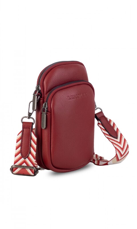 PHONE BAG VALERIANA GRANATE