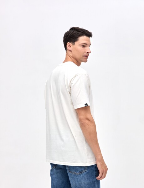 Remera Star Off white