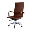 Silla de oficina giratoria eco cuero Marrón