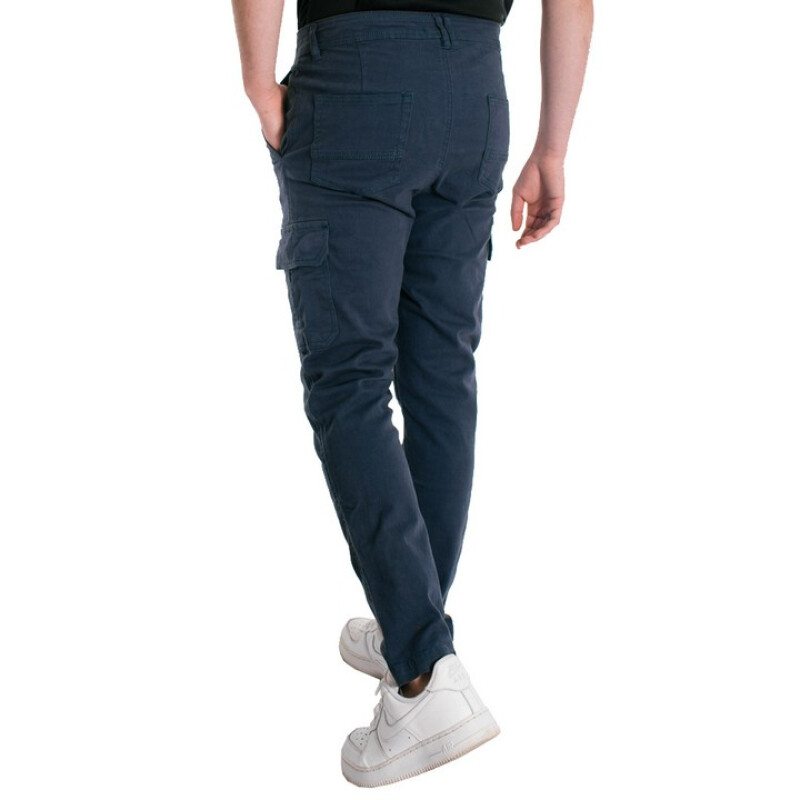 Pantalón Muvem Cargo de Hombre - FP21002 Marino