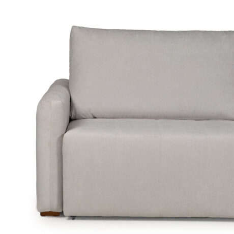 Sofá Cama Noronha - Tela Microfibra TC1009 (Plata)