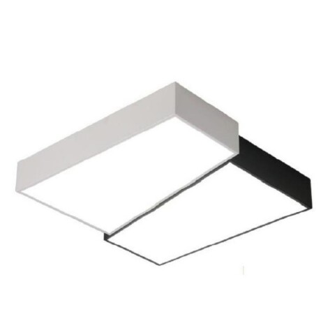 Plafón led moderno rítmico, blanco y negro 24w - 40 cm Plafón led moderno rítmico, blanco y negro 24w - 40 cm
