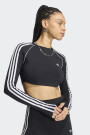PLAYERA CORTA ESSENTIALS 3 FRA Negro