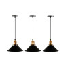 Pack x 3 Lampara Lumax Techo Colgante 26cm Vintage Pack x 3 Lampara Lumax Techo Colgante 26cm Vintage