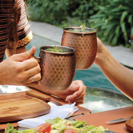 Tazas Wayu de Cobre Set x 2