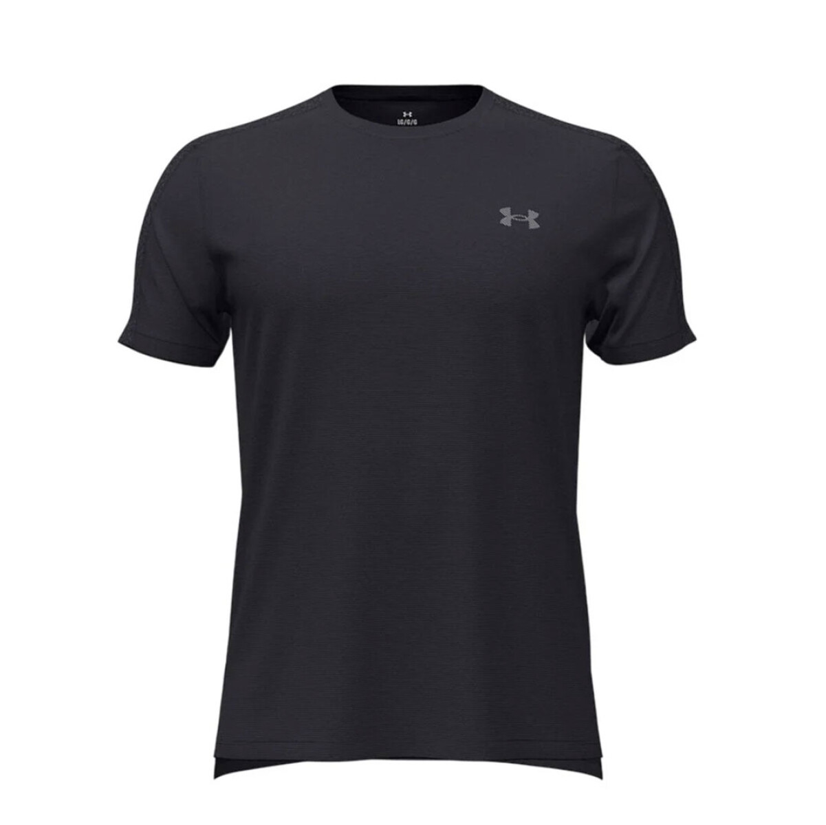 Remera de Hombre UNDER ARMOUR Velociti Reflct Ss - Negro 