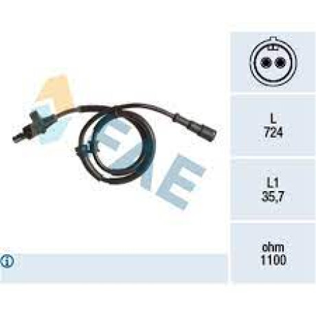 CAPTOR RENAULT SENSOR ABS TRAS. IZQ. SCENIC FAE CAPTOR RENAULT SENSOR ABS TRAS. IZQ. SCENIC FAE