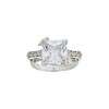 Anillo Halo-Plata 925-Piedra Zirconia-AN3528 conpiedra