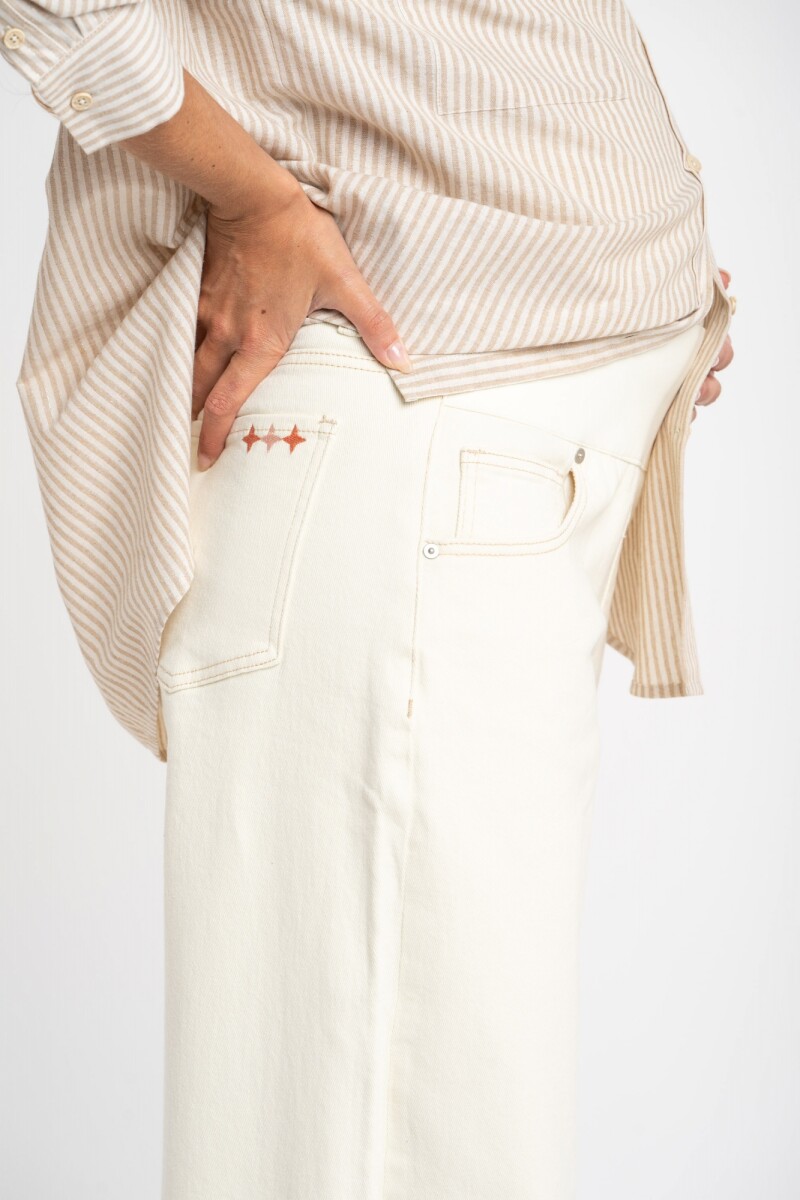 Jean Lemon Mama Wide Leg Nacar