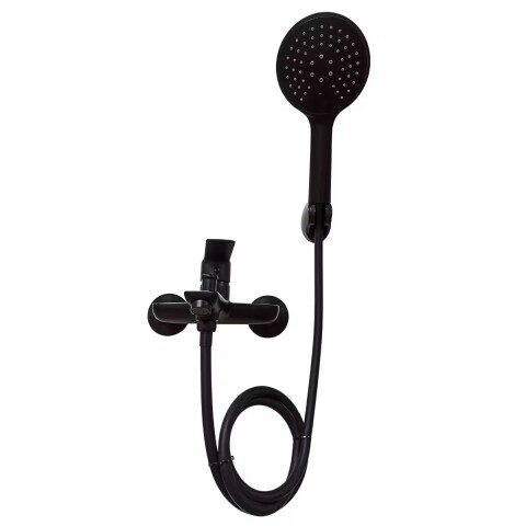 Grifería de ducha Monocomando Exterior con transferencia Blaster Negro Mate Grifería De Ducha Monocomando Exterior Con Transferencia Blaster Negro Mate