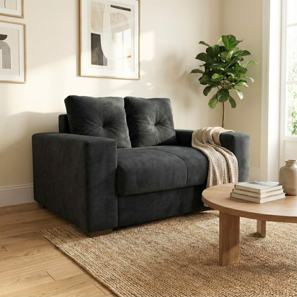 Sillón 2 Cuerpos - Madrid Negro