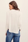 CAMISA AMALITA EMBRO Crudo