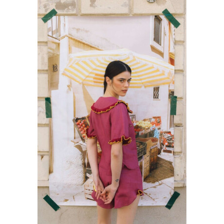 Pre Venta Blusa Fresa Morado