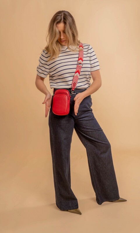 PHONE BAG VALERIANA GRANATE