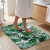 Alfombra Baño con Memoria Home Class 40x60 299 HOJAS VERDE