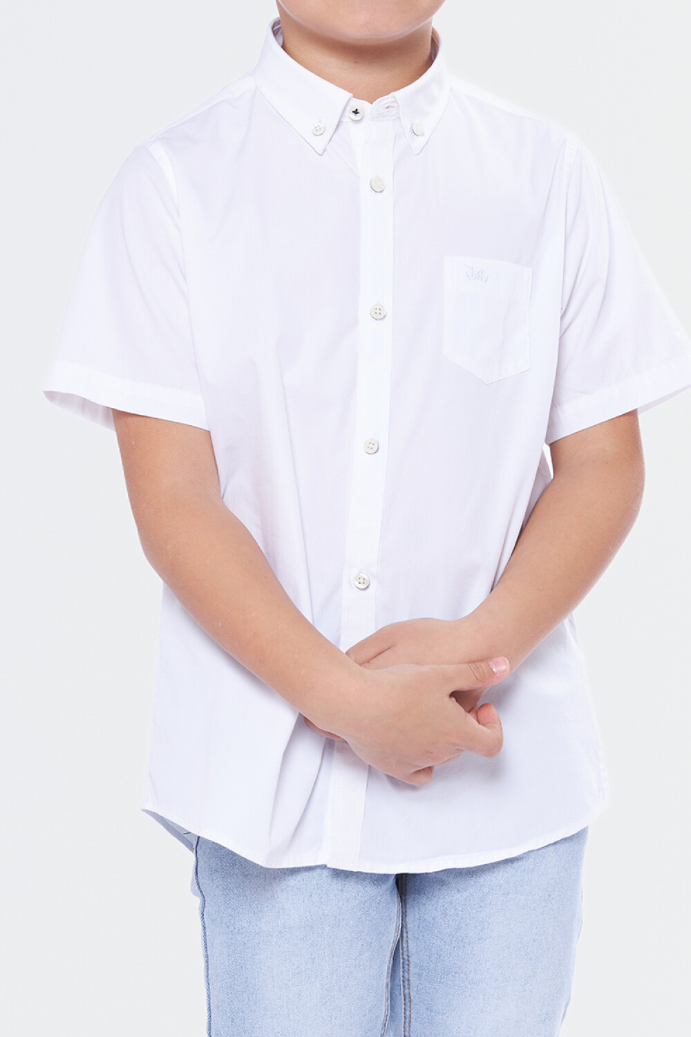 CAMISA LISA Blanco