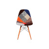 Silla Eames Patchwork Rojo