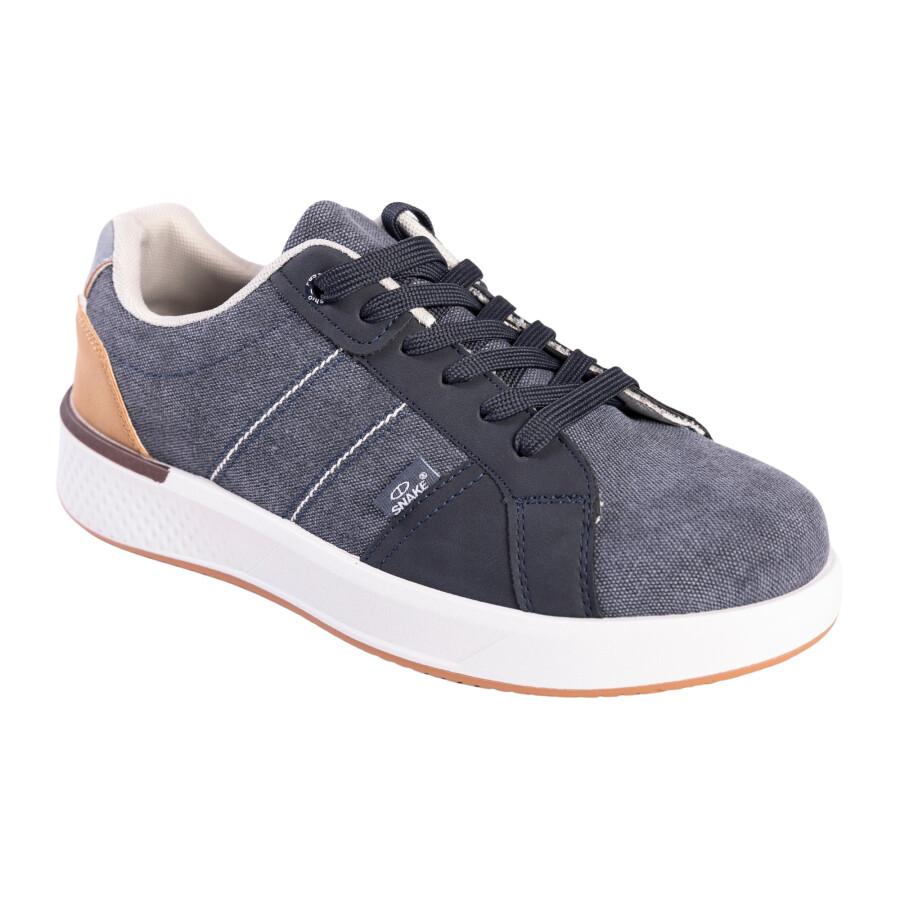 SNAKE COTTON NAVY