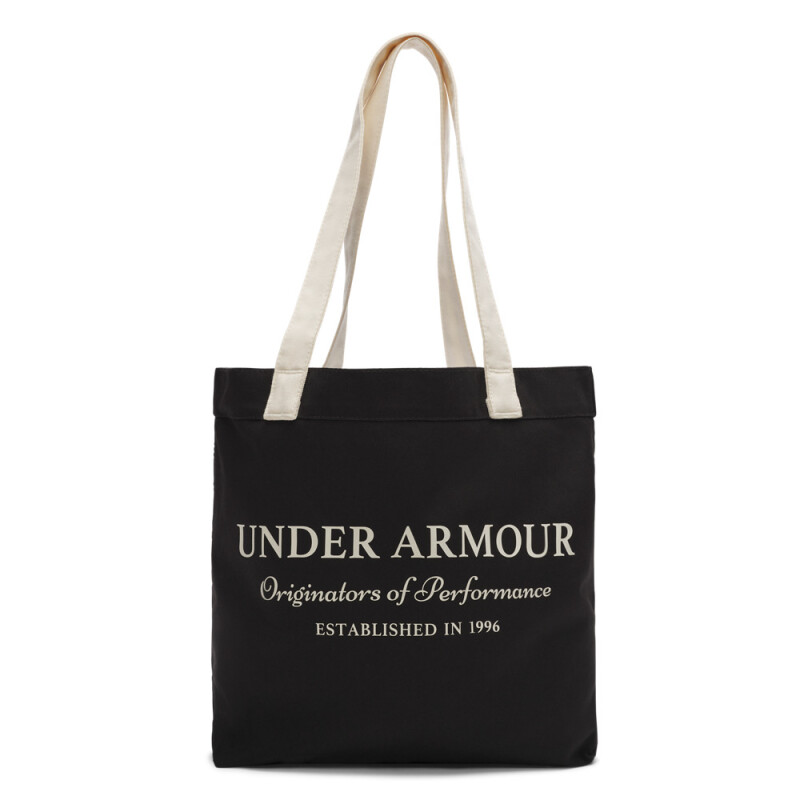 UA Canvas Tote-MIS BLK-004