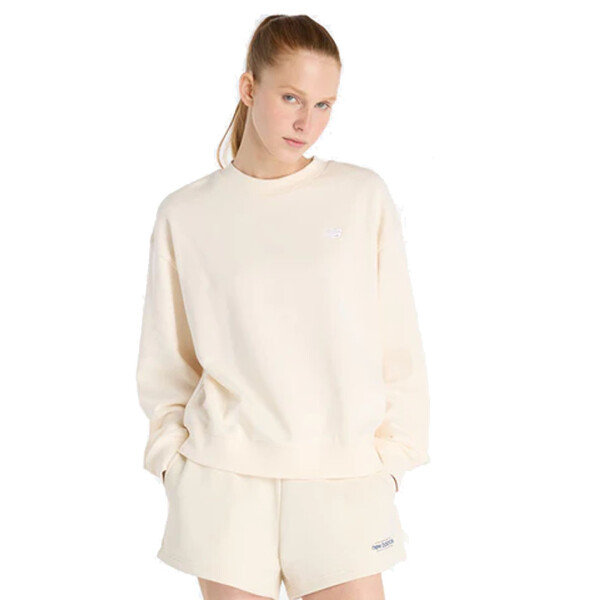 SPORT ESSENTIALS CREW - NEW BALANCE BEIGE