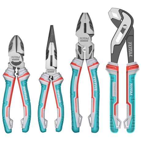 Set De 4 Alicates / Pinzas - Industrial, Alto Torque Set De 4 Alicates / Pinzas - Industrial, Alto Torque
