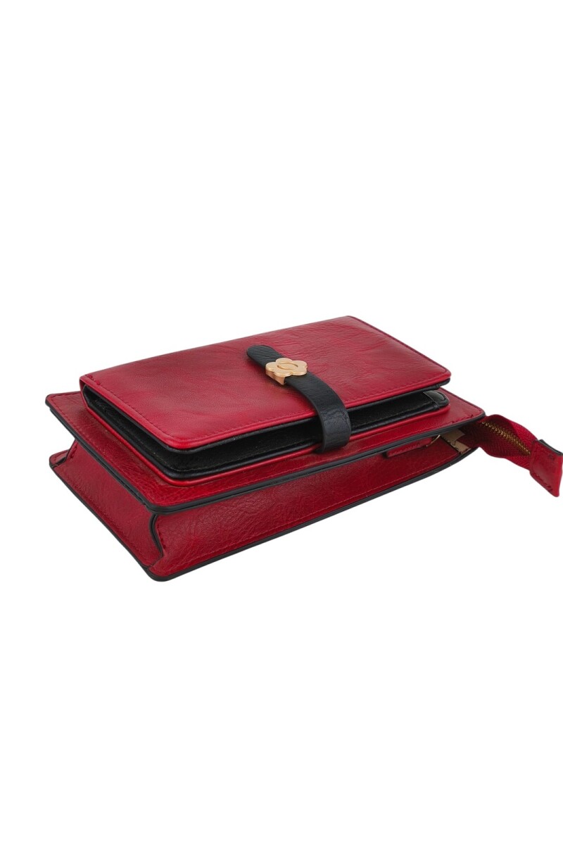 Porta celular Rojo