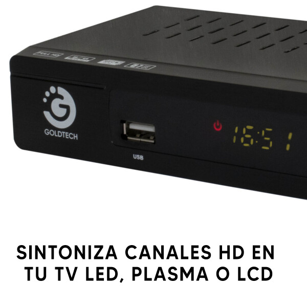 Sintonizador De Tv Tunebox Goldtech Jtaccav200 SINTONIZADOR DE TV TUNEBOX GOLDTECH