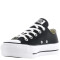 Championes Unisex Converse - All Star Plataforma Chuck Taylor Lift Negro - Blanco