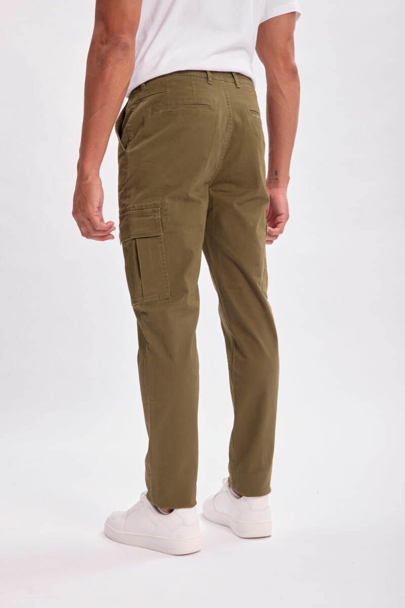 Pantalón cargo Verde Militar