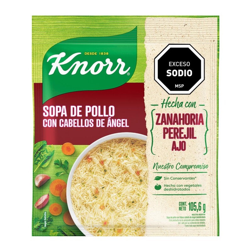 SOPA KNORR POLLO CAB ANGEL Sopa Knorr Pollo Cab Angel