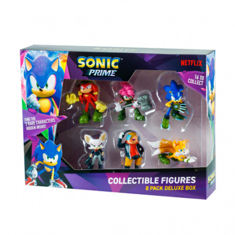 Pack X8 Figuras Sonic 7 cm Dr Don't SON2070 001